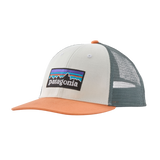 Gorra PATAGONIA P-6 Logo LoPro Trucker White / Peach Sherbet