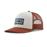 P-6 Logo Trucker Hat - WTRU flat frontal transparente 2200x2700