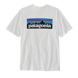 Camiseta PATAGONIA Men's P-6 Logo Responsibili-Tee Fiber White