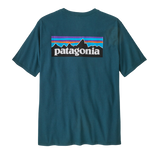 Camiseta PATAGONIA Men's P-6 Logo Responsibili-Tee Glacial Blue