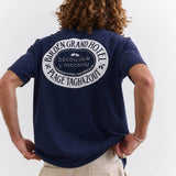 BIRDEN Grand Hotel Navy T-shirt