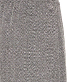 Falda ICHI Kate Jacquard Black White Herringbone