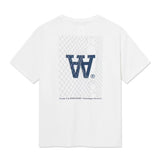 Camiseta DOUBLE A BY WOOD WOOD Liam Fence White