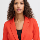 Blazer ICHI Kate Poppy Red