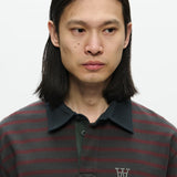 Polo Double A by WOOD WOOD Landon Black sand stripe