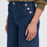 Pantalones B.YOUNG Komma Dark Blue Denim