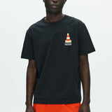 Camiseta DOUBLE A BY WOOD WOOD Ace Cone Black