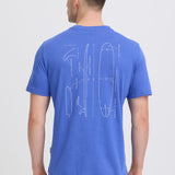 Camiseta BLEND Kurtis Dazzling Blue