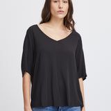 Blusa ICHI Marrakech Black