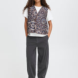 Pantalones ICHI Kate Denim Dark Grey