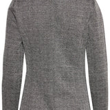 Blazer ICHI Kate Jacquard Black White Herringbone