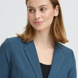 Blazer ICHI Kate Denim Medium Blue