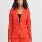Blazer ICHI Kate Poppy Red