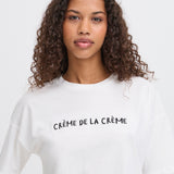 Camiseta ICHI Madelly Cloud Dancer