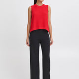 ICHI Dotties Mars Red Vest 