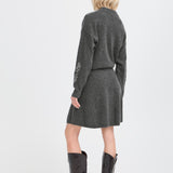 Falda B.YOUNG Magge Dark Grey Melange