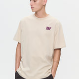 Camiseta Double A by WOOD WOOD Asa Neo Silver Grey