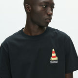 Camiseta DOUBLE A BY WOOD WOOD Ace Cone Black