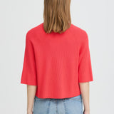 Suéter ICHI Boston Teaberry