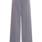 Pantalones ICHI Kate Jacquard Patriot Blue Herringbone