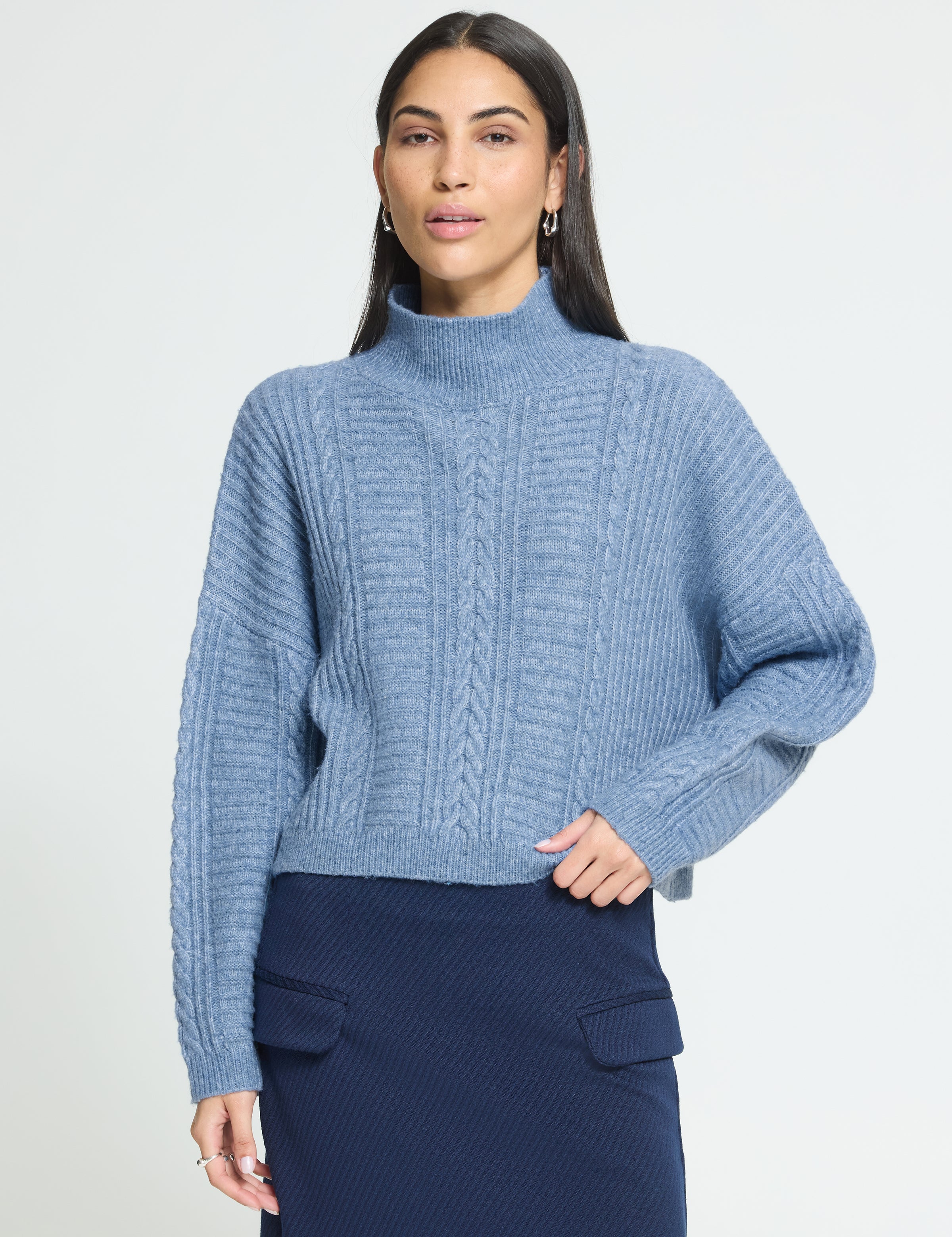Jersey ICHI IHMYLLE Allure - LOOKBOOK FRONT