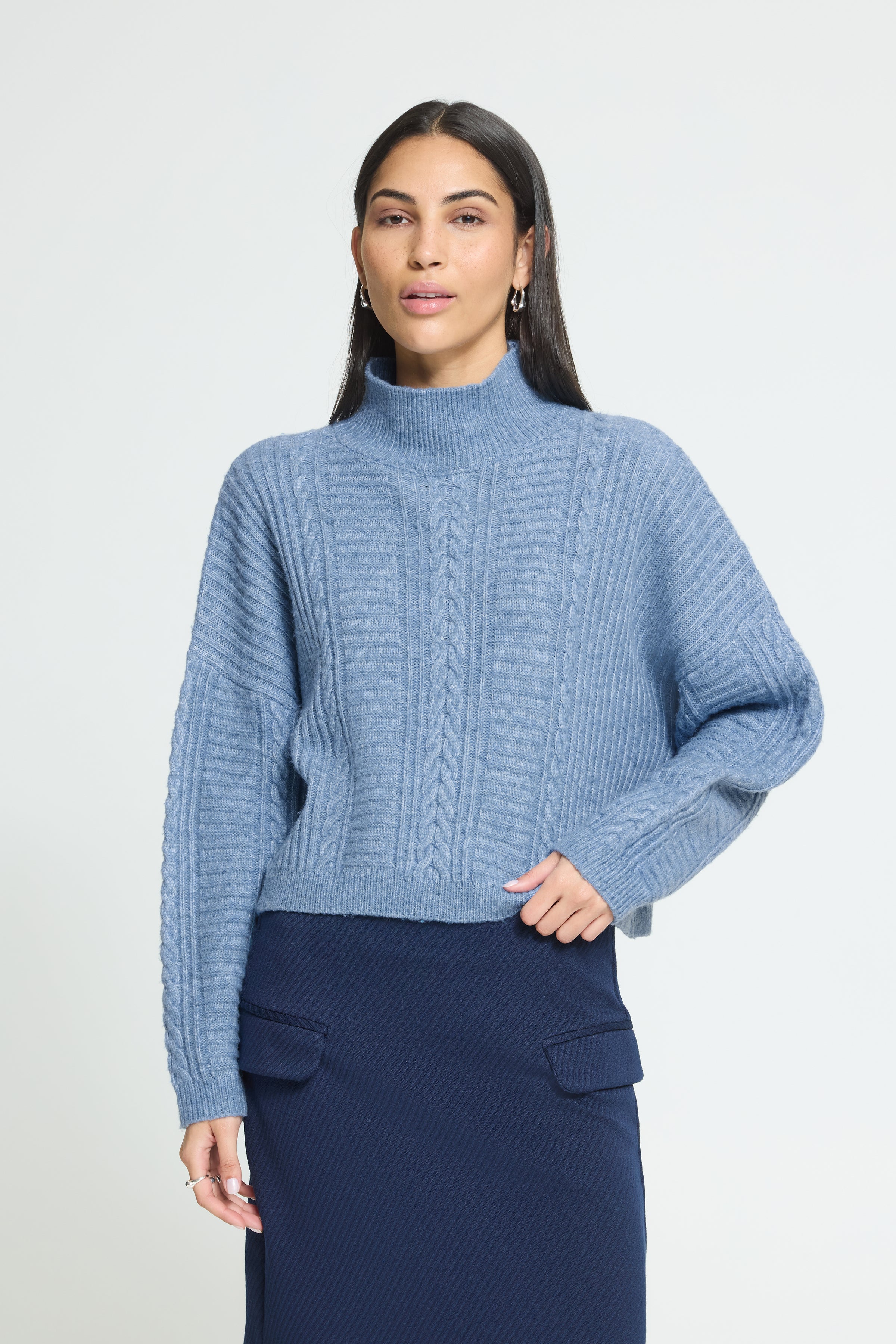 Jersey ICHI IHMYLLE Allure - LOOKBOOK FRONT
