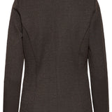 Blazer ICHI Kate Jacquard Black Brown Herringbone