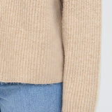 ICHI Ducie Oatmeal Melange Cardigan