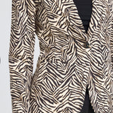 Blazer ICHI Kate Print Graphic Animal
