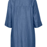 B.YOUNG Kosmo Mid Blue Denim Dress