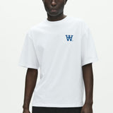 Camiseta DOUBLE A BY WOOD WOOD Liam Fence White