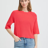 Suéter ICHI Boston Teaberry