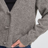 ICHI Dasila Cardigan Dark Gray Melange