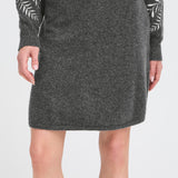 Falda B.YOUNG Magge Dark Grey Melange
