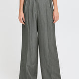 Pantalones ICHI Filano Dark Grey