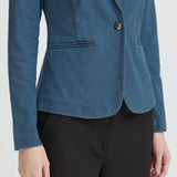 Blazer ICHI Kate Denim Medium Blue