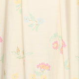 Vestido ICHI Ginni Cross Stitch Flowers