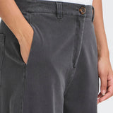 Pantalones ICHI Kate Denim Dark Grey