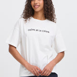 Camiseta ICHI Madelly Cloud Dancer