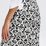 B.YOUNG Falakka Ethnische schwarze Hose