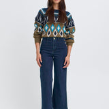 Pantalones B.YOUNG Komma Dark Blue Denim