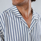 BRAVA FABRICS Aloha Sailor Blaues Hemd