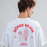 Camiseta BRAVA FABRICS Oversize Doner Brava Blanco