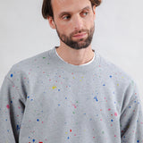 Sudadera BRAVA FABRICS Splash Paint Gris