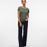 Camiseta VERO MODA Plain Laurel wreath Medium Green