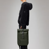 Mochila RAINS Rolltop Rucksack Green