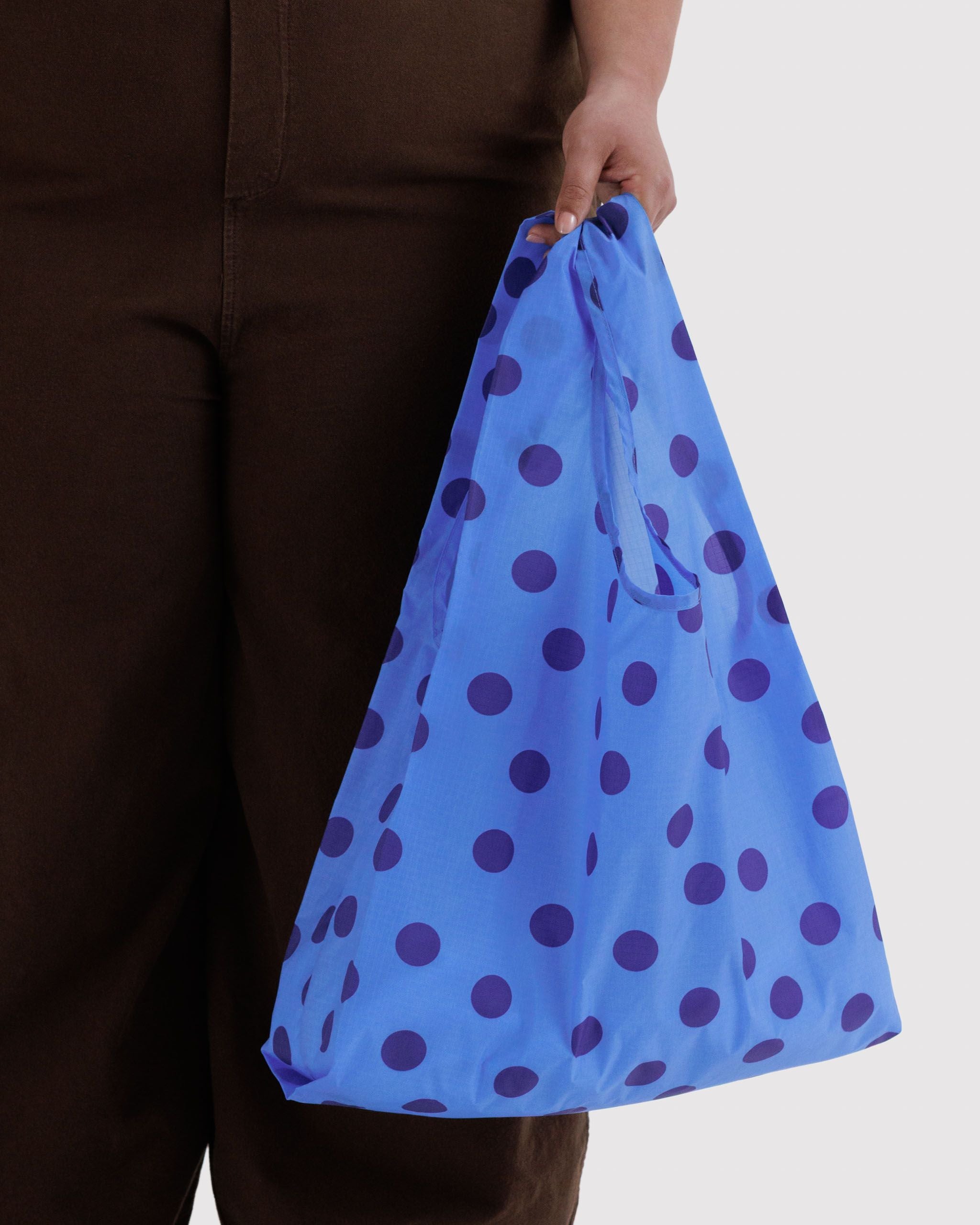 Bolsa BAGGU Estándar Reciclada Blue Polka Dot