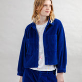 Sobrecamisa BRAVA FABRICS Boxy Pana Azul