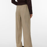 Pantalones VERO MODA Loose Laurel oak Medium Grey