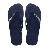 Sandalias HAVAIANAS Brasil Logo Azul Marino